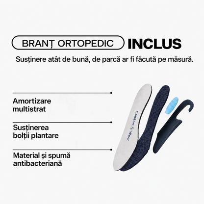 VELQIO™ Cloudwalk – Încălțăminte ergonomică pentru confort pe tot parcursul zilei