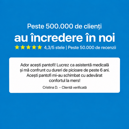 VELQIO™ Cloudwalk – Încălțăminte ergonomică pentru confort pe tot parcursul zilei